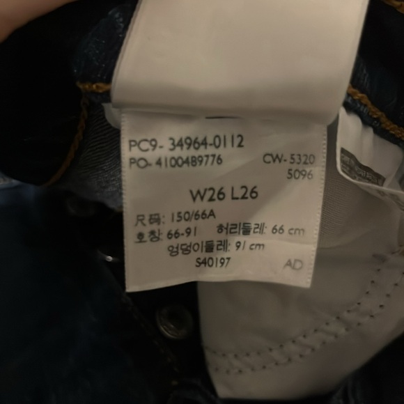 Levi’s Wedgie Straight Fit - Charleston Outlasted Wash W26 L26 - Picture 4 of 5